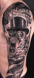 Steampunk Sleeve Tattoo
