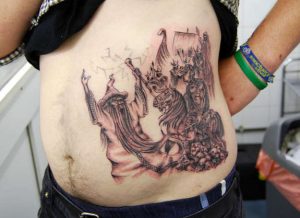 Stomach Tattoo Designs