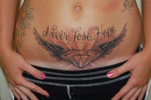 Stomach Tattoos for Girls