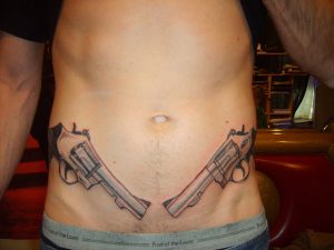 Stomach Tattoos for Guys