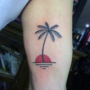 Tattoo Palm Trees