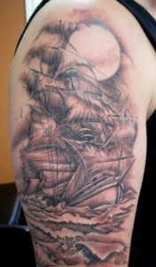 Tattoo Pirate Ship