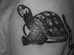 Tattoo Sea Turtle