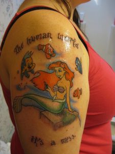 Tattooed Little Mermaid