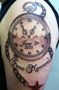 Tattoos Clock