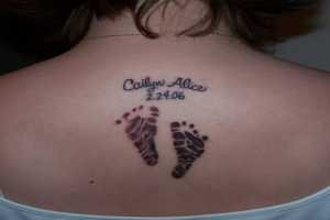 Tattoos of Baby Names