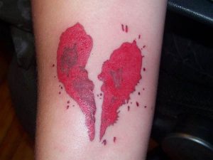 Tattoos of Broken Hearts