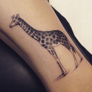 Tattoos of Giraffes