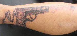 Tattoos of Guns
