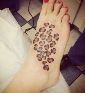 Tattoos of Leopard Print