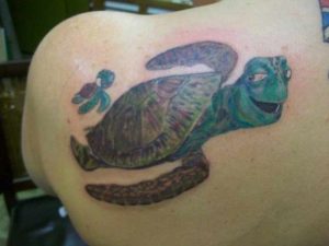 Tattoos of Sea Turtles