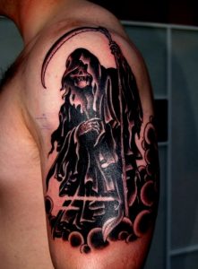 Tattoos of The Grim Reaper