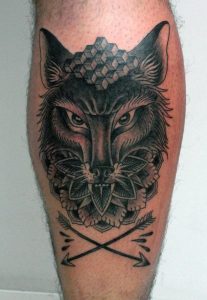 Tattoos on Calf