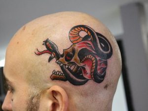 Tattoos on Head