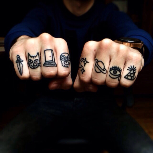 Knuckle Tattoos Designs, Ideas and Meaning | Tattoos For You