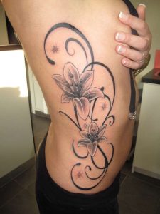 Tattoos on Rib Cage