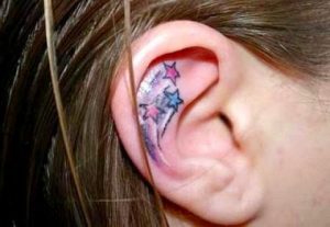 Tattoos on the Ear