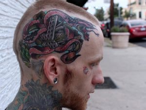 Tattoos on the Head