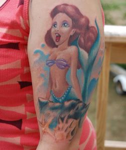 The Little Mermaid Tattoo Designs