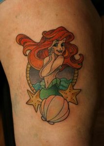 The Little Mermaid Tattoos