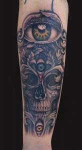 Third Eye Tattoo Sleeve