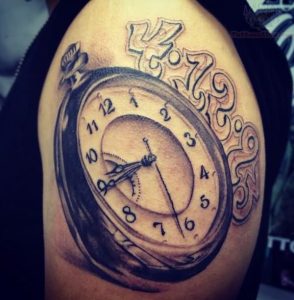 Time Clock Tattoos