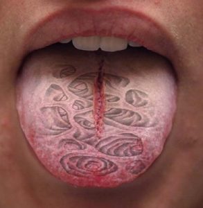 Tongue Tattoo Designs