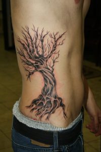 Tree Rib Cage Tattoos