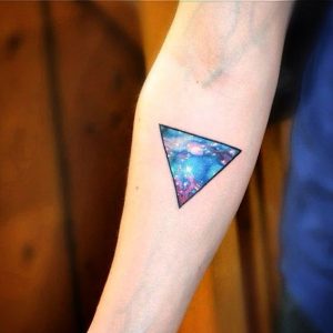 Triangle Tattoo Forearm