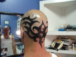 Tribal Head Tattoos