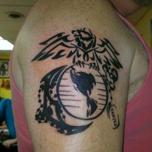 USMC Tribal Tattoos