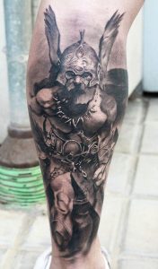 Viking Warrior Tattoos