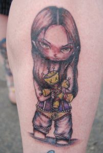 Voodoo Girl Tattoo