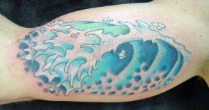 Water Wave Tattoos