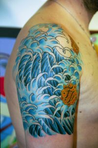 Water Waves Tattoo