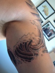 Wave Armband Tattoo