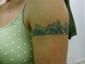 Wave Band Tattoo