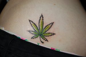 Weed Leaf Tattoos