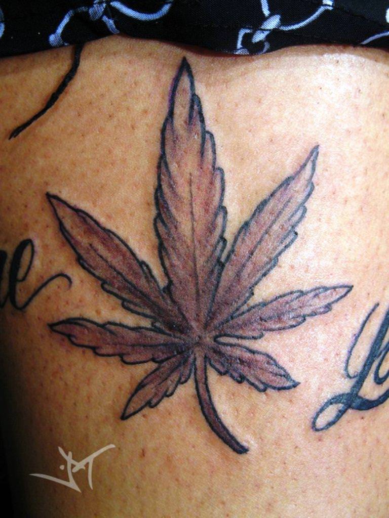 Weed Tattoo Designs.
