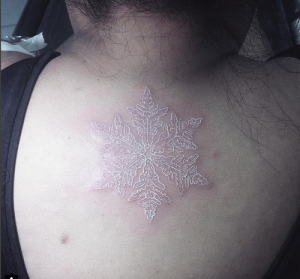 White Snowflake Tattoos