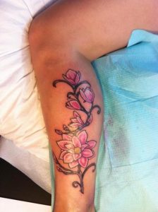 Womens Calf Tattoos