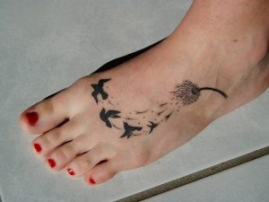 Womens Feet Tattoos