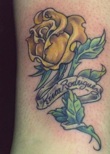 Yellow Rose Tattoos Designs, Ideas and Meaning | Tattoos ...