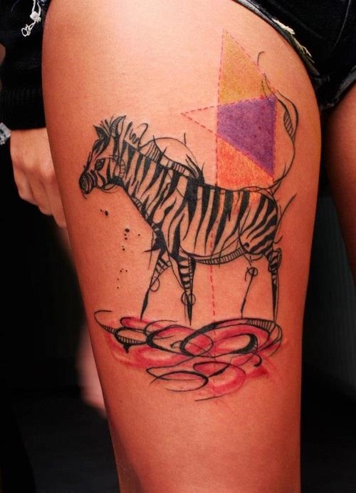 Zebra Tattoos Designs, Ideas and Meaning | Tattoos For You