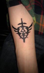 Zelda Tattoos Arm