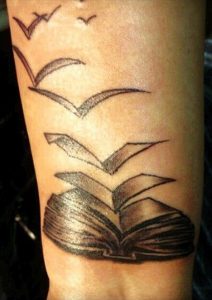 book Tattoo Designs