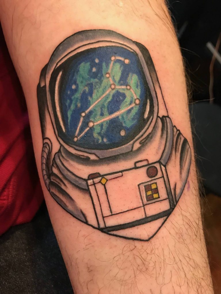 Astronaut Tattoos Designs, Ideas and Meaning | Tattoos For You