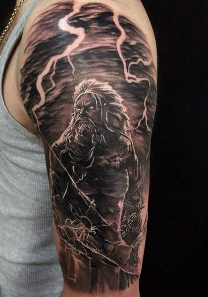 Zeus Tattoos Designs, Ideas and Meaning | Tattoos For You