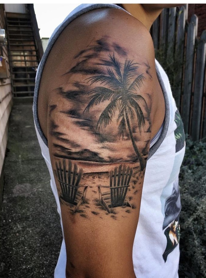Beach Tattoos Designs, Ideas and Meaning Tattoos For You