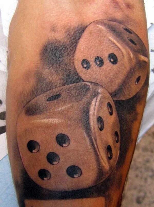 Dice Tattoos Designs, Ideas and Meaning | Tattoos For You